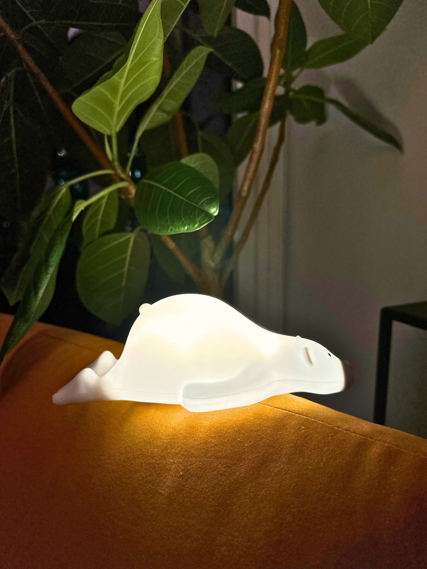 Polar Bear Night Light With Touch Control